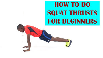 How to Do Squat Thrusts for Beginners | Full Body Exercise