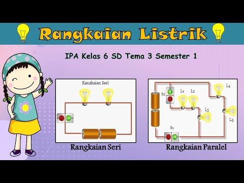 Rangkaian Listrik IPA Kelas 6 SD | Tema 3 | Semester 1