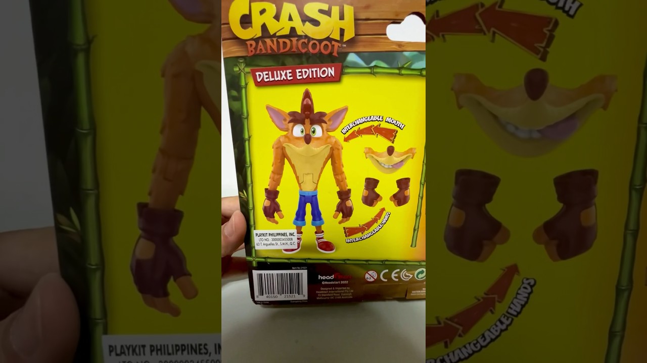 Unboxing Crash Bandicoot Deluxe Edition Classic unboxing 
