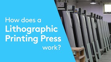 How Does The Offset Lithographic Printing Process Work?