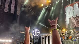 Beginning of @pantera 9/12 2023 Ameris Bank Amphitheater Live concert filmed by Brandon Bond