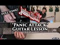 Judas Priest - Panic Attack Guitar Lesson (FULL SONG)