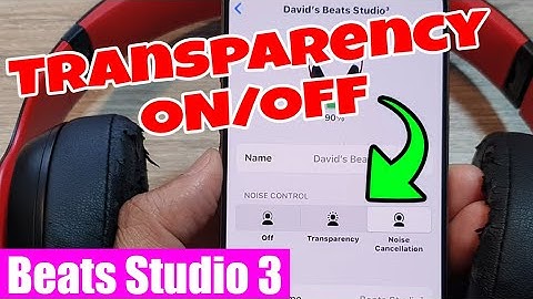 🎧 How to Turn On/Off Transparency & Surrounding Sound for Beats Studio 3 on iPhone iOS 18