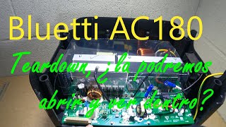 Bluetti AC180  TEARDOWN  ¿cuida bien la batería Bluetti? ¿voltaje máximo y mínimo en carga?