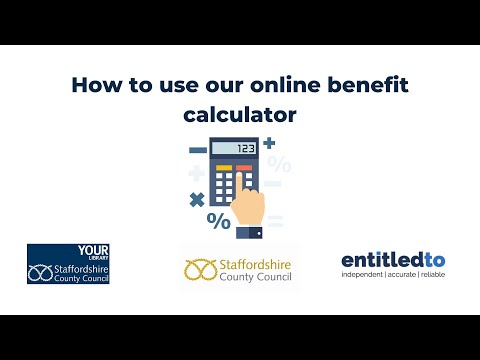 How to use the online benefits calculator