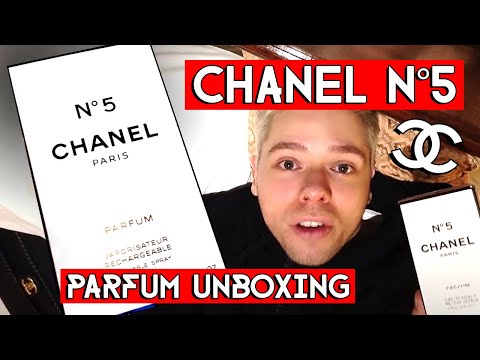 CHANEL N°5 PARFUM 7.5ml refillable spray unboxing - CHANEL No5 perfume extrait