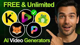5 FREE & UNLIMITED AI Video Generators | Text-to-Video + Image-to-Video (2026)