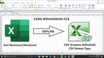 CARA MERUBAH FILE EXCEL WORKSHEET/WORKBOOK MENJADI VSC OFFLINE VERSI TERBARU