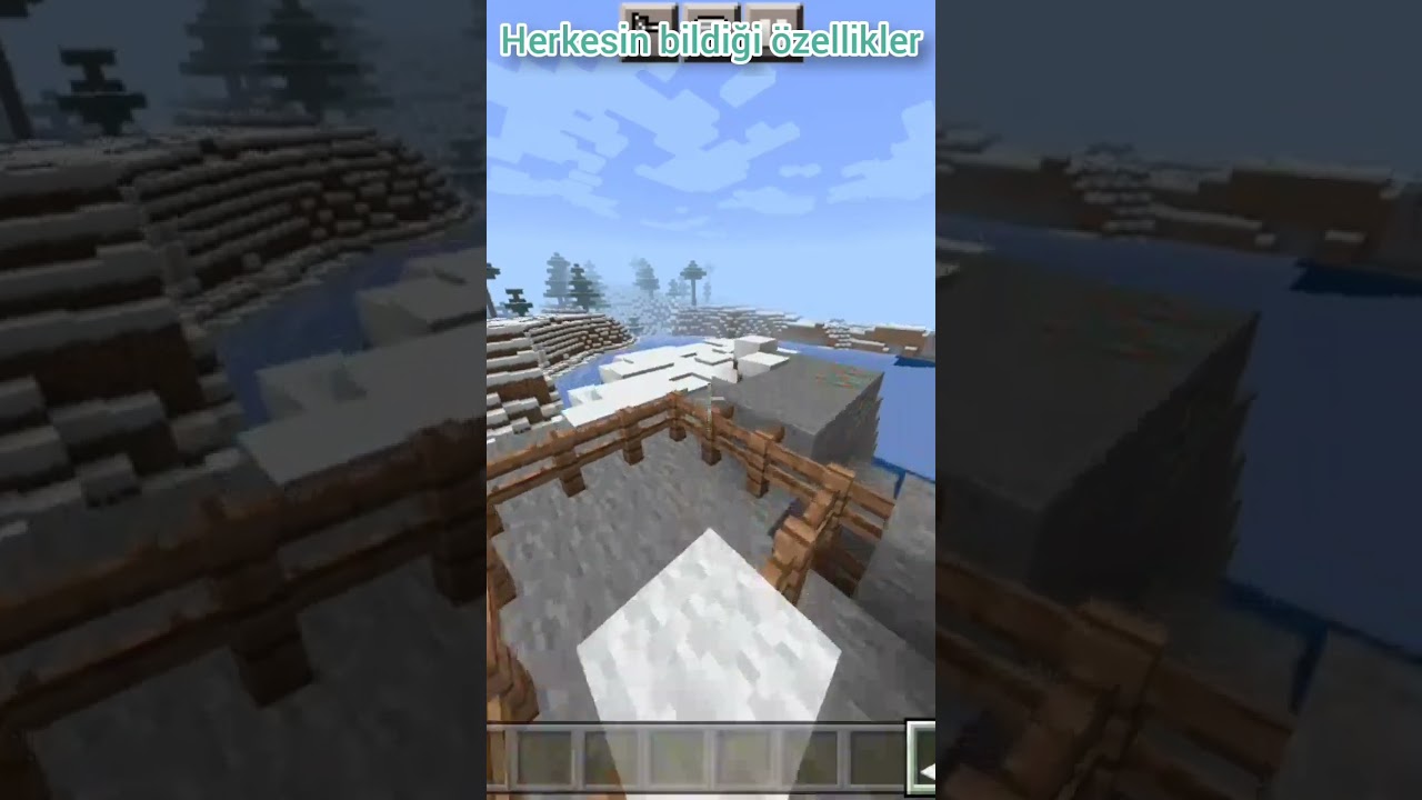 Minecraft herkesin bildiği özellikler 🕵️