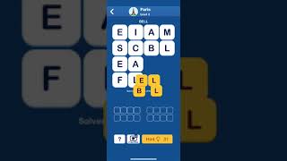 Wordful Paris Level 1 2 3 4 screenshot 5