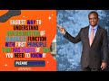 Mathematics: Differentiation of a Quadratic Function having power of two with first principle ( SS3)