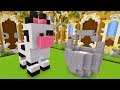 Minecraft Master Builders - A VAQUINHA LEITEIRA E VÔLEI