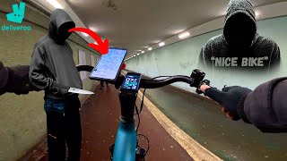 The UK's Most DANGEROUS City At Night! Delivery Rider POV