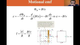 University Physics Lectures, Motional EMF