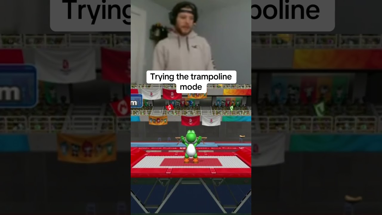 Trying the trampoline mode