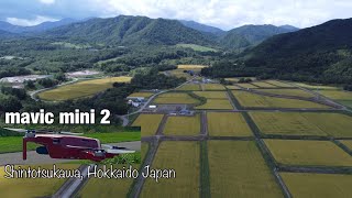 【4K】DJI MINI 2 MY FIRST RANGE TEST FLIGHT 04 | Amazing view Shintotsukawa, Hokkaido Japan