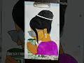 Girl drinking a star bucks 🍺 coffee #artshorts #trendingshorts #art #shortvideo #artwork #artist
