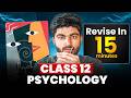 Class 12 Psychology QUICK Revision Series | All Chapters | Boards 2026