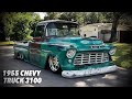 Chucksee 1955 Chevy Truck Patina on Accuair & GSI Full Frame Off With LS Engine Swap