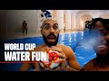 Your different kind of pool party  reddevils  world cup 2022