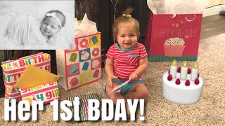 OUR BABY GIRL TURNS 1 YEAR OLD!! \/ STELLA'S 1ST BIRTHDAY PARTY