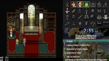 Chrono Trigger Jets of Time Millenial Prix II Rainbow Division Seed Week 3 (1:54:43)
