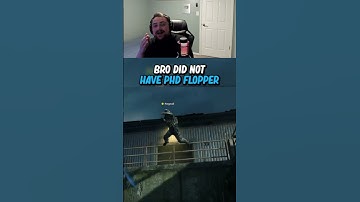 BRO THOUGHT HE HAD PHD FLOPPER IN ZOMBIES #shorts