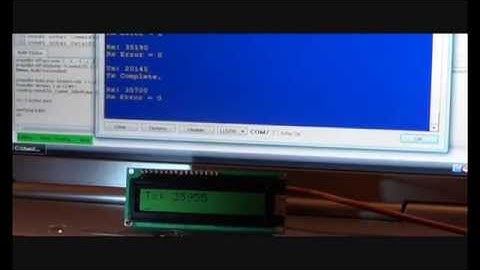LED Communication between Microcontrollers