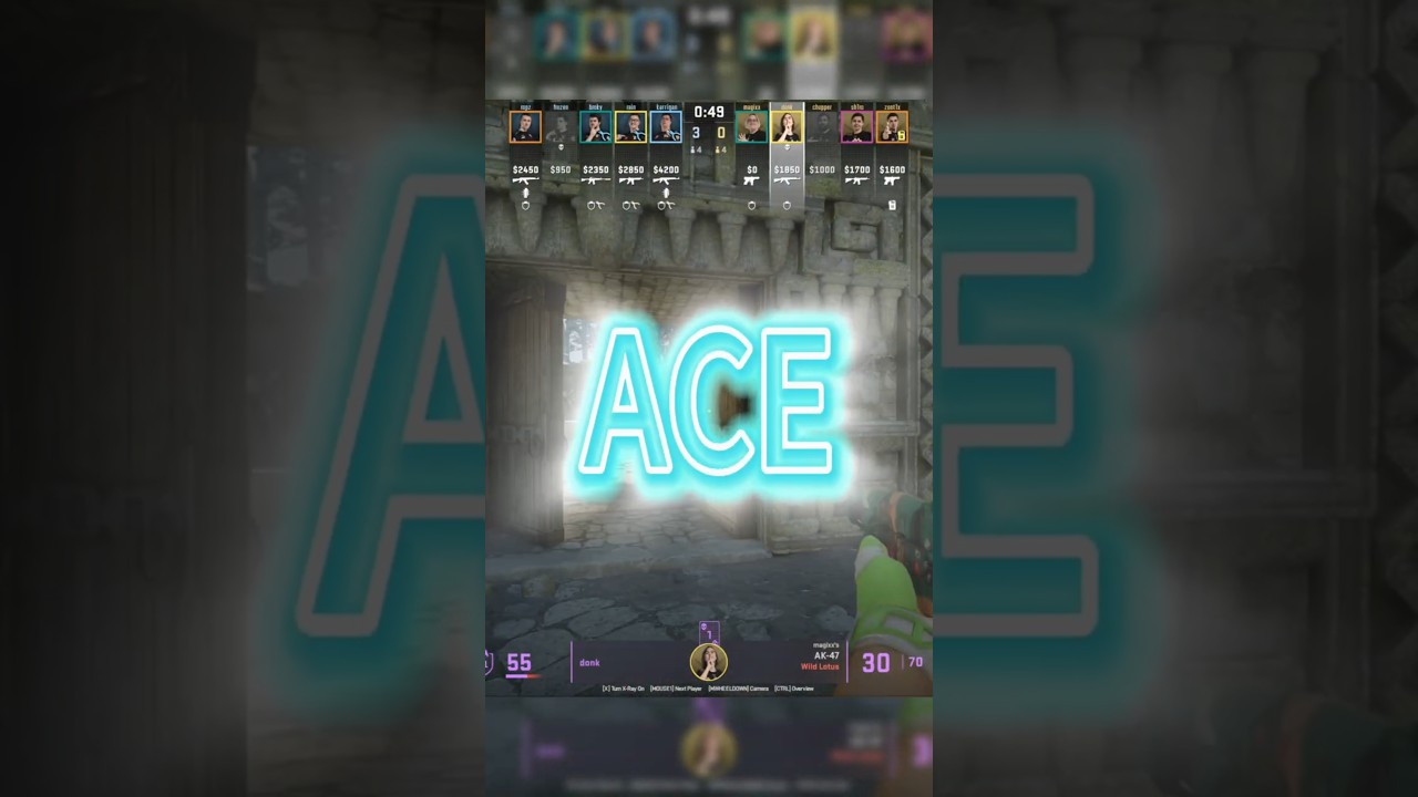 donk POV - HIGHLIGHTS - Spirit vs FaZe Shanghai Major 2024