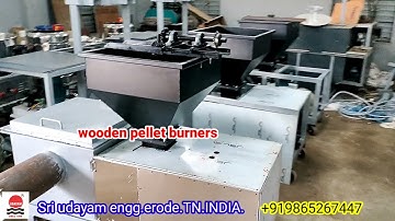 Biomass Wood pellet burner With Snacks Fryer Automatic fryer Cashew shell fire fryer for Namkeen