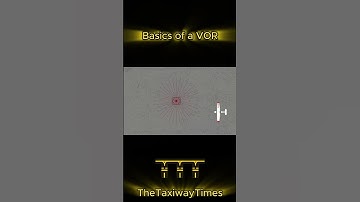 ✈️ How a VOR Works: Simplified for Pilots! 🛩️