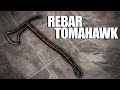 Forging a Tomahawk from Rebar