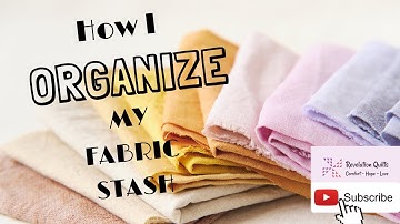 How I organize my scraps! A Practical Guide