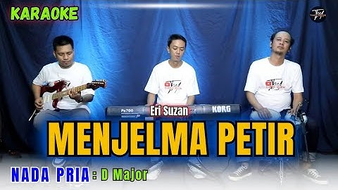 MENJELMA PETIR KARAOKE ( NADA PRIA )