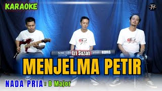 MENJELMA PETIR KARAOKE ( NADA PRIA )