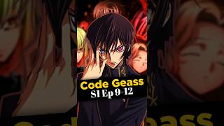 Suzaku & C.C. Mystery! Code Geass (S1 Ep. 9-12)