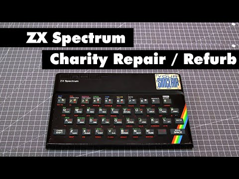 Sinclair ZX Spectrum 48k | Charity Repair and Refurb
