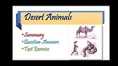 Desert Animals Class 6 Chapter 9 Honeysuckle English Explanation - YouTube