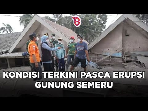 Update kondisi wilayah terdampak pasca erupsi gunung Semeru | NEWSFLASH