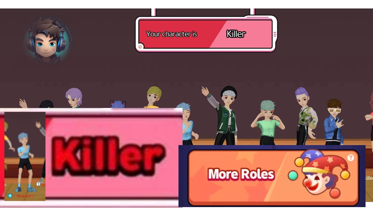 Gameplay of space werewolf more roles | 