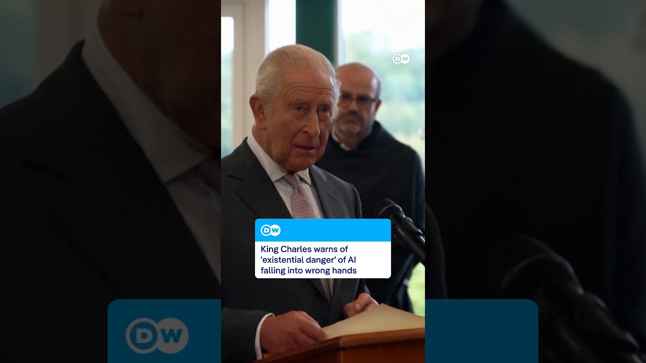 King Charles warns of 'existential danger' of AI falling into wrong hands | DW News