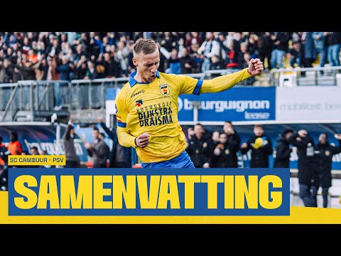 WAT. EEN. WEDSTRIJD! ? | Samenvatting SC Cambuur - PSV (3-0) ?