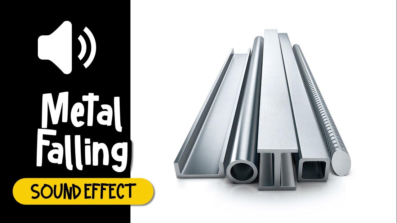Metal Falling Sound Effect | 金屬 掉落 音效 (High Quality) - YouTube