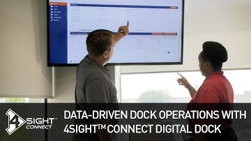 DATA-DRIVEN DOCK OPERATIONS WITH 4SIGHT CONNECT DIGITAL DOCK