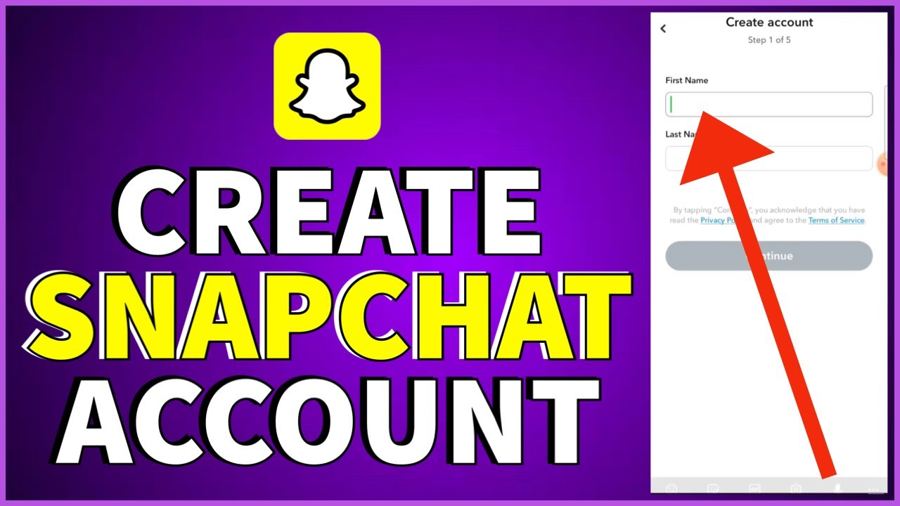 How to Create Snapchat Account 2023? Make a Snapchat Account YouTube