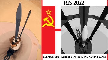 KSP Race Into Space 2022 #2 - Karman Line, First Suborbital Hop and Return! (KSP RSS/RO/RP-1)