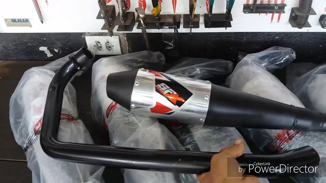 NOVIDADE ESCAPAMENTO SFX X5 STREET !! 👊🚀