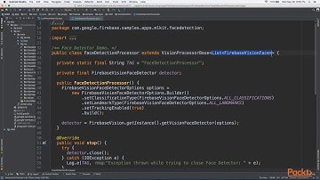 Machine Learning Android App development ML Kit: Implement Face Detection Device | packtpub.com