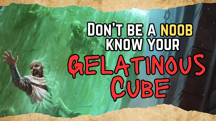 Gelatinous Cube Combat Tactics | Dungeons and Dragons