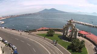 Lungomare di Napoli visto dal drone, le immagini spettacolari